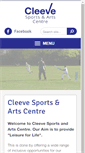 Mobile Screenshot of cleevesports.co.uk